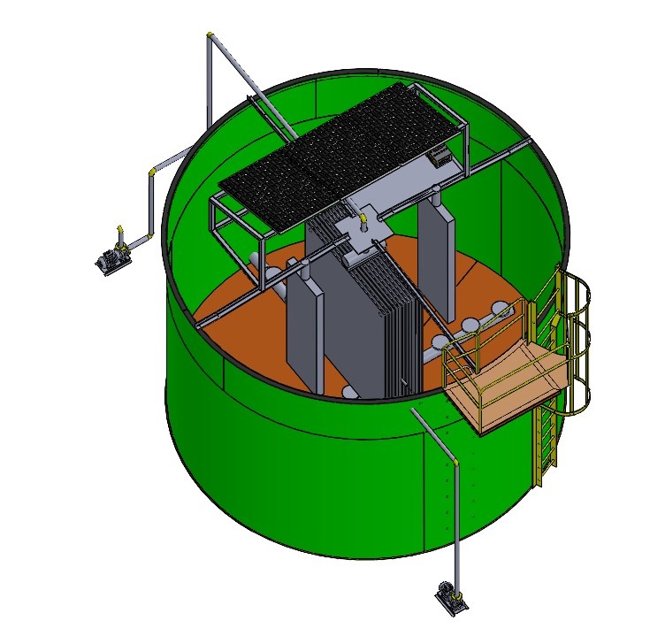 Electroconductive Moving Bed Membrane Bioreactor System